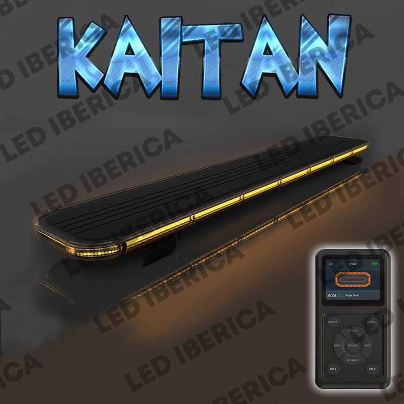 PUENTE LED KAITAN AMBAR CON MANDO A DISTANCIA CE R65