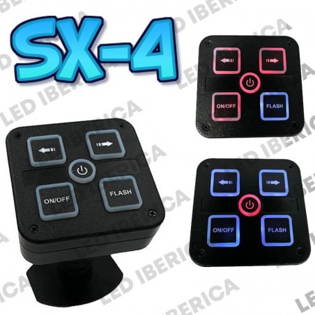 MANDO DE CONTROL BOTONERA PROGRAMABLE SX-4 CE R10 IP44