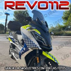 Kit para motocicleta REVO 112 CON MEGAFONÍA PARA PILOTO