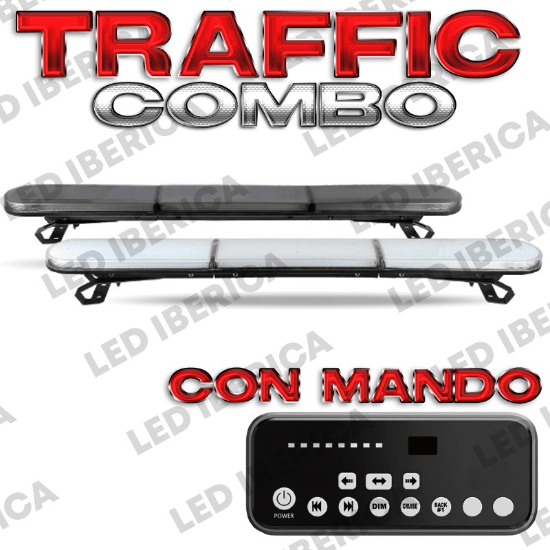 TRAFFIC COMBO BARRA DIRECCIONAL Y PUENTE 10CM ESPESOR CE R65